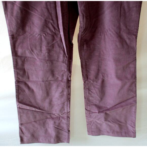Liz Claiborne Women's Mid Rise Bootcut Stretch Mauve Corduroy Pants NWT Size 18 - Picture 3 of 10